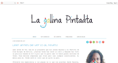 Desktop Screenshot of lagallinapintadita.com